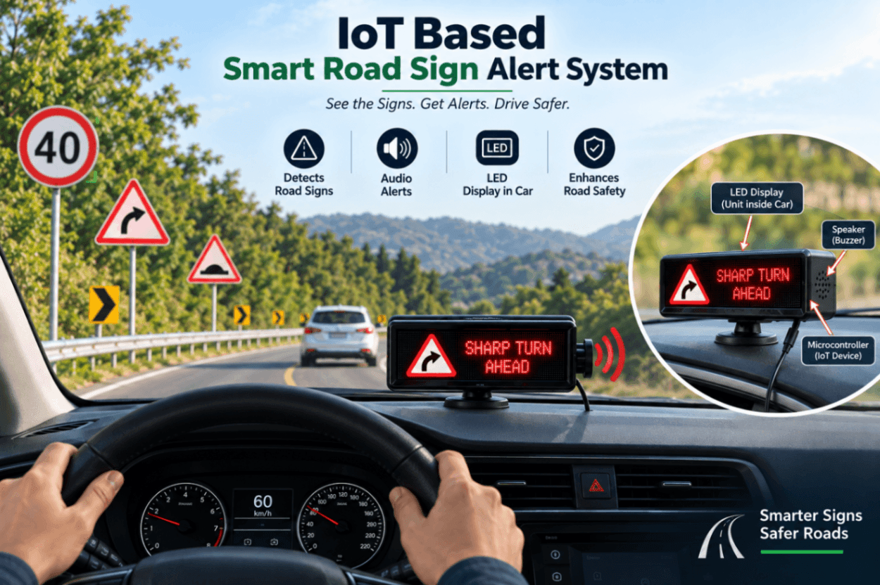 IOT Based Smart Road Sign Alert System