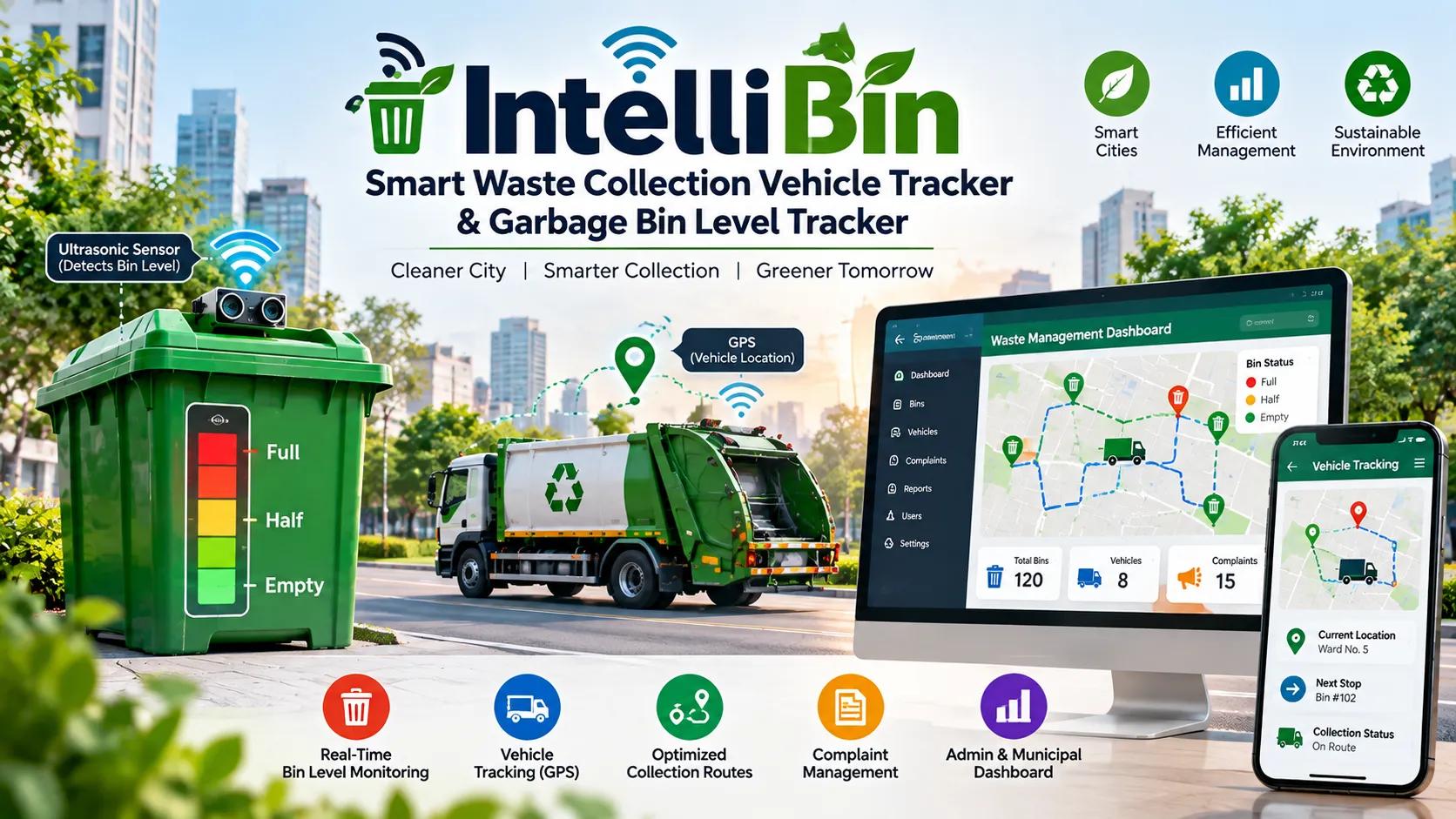 Smart Waste Using IOT